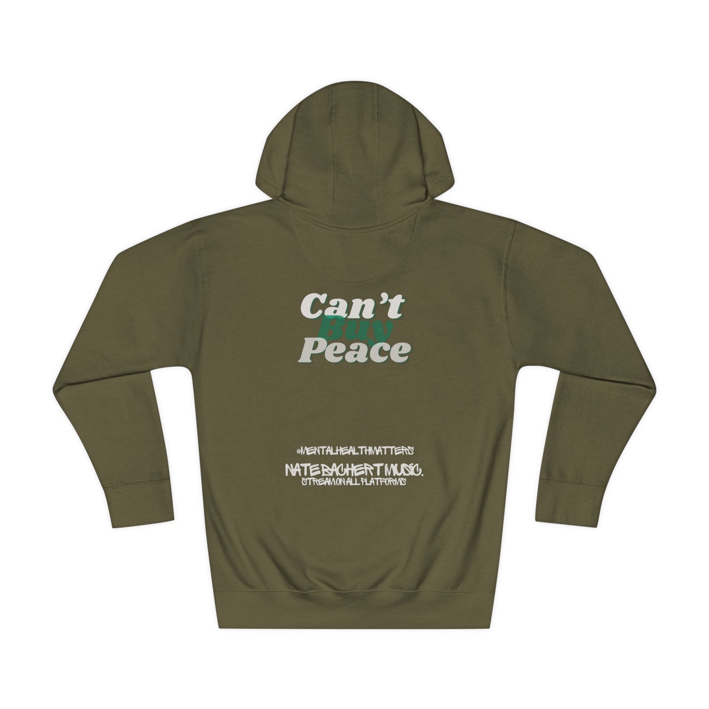 Can’t Buy Peace Line Hoodies Dark Colours