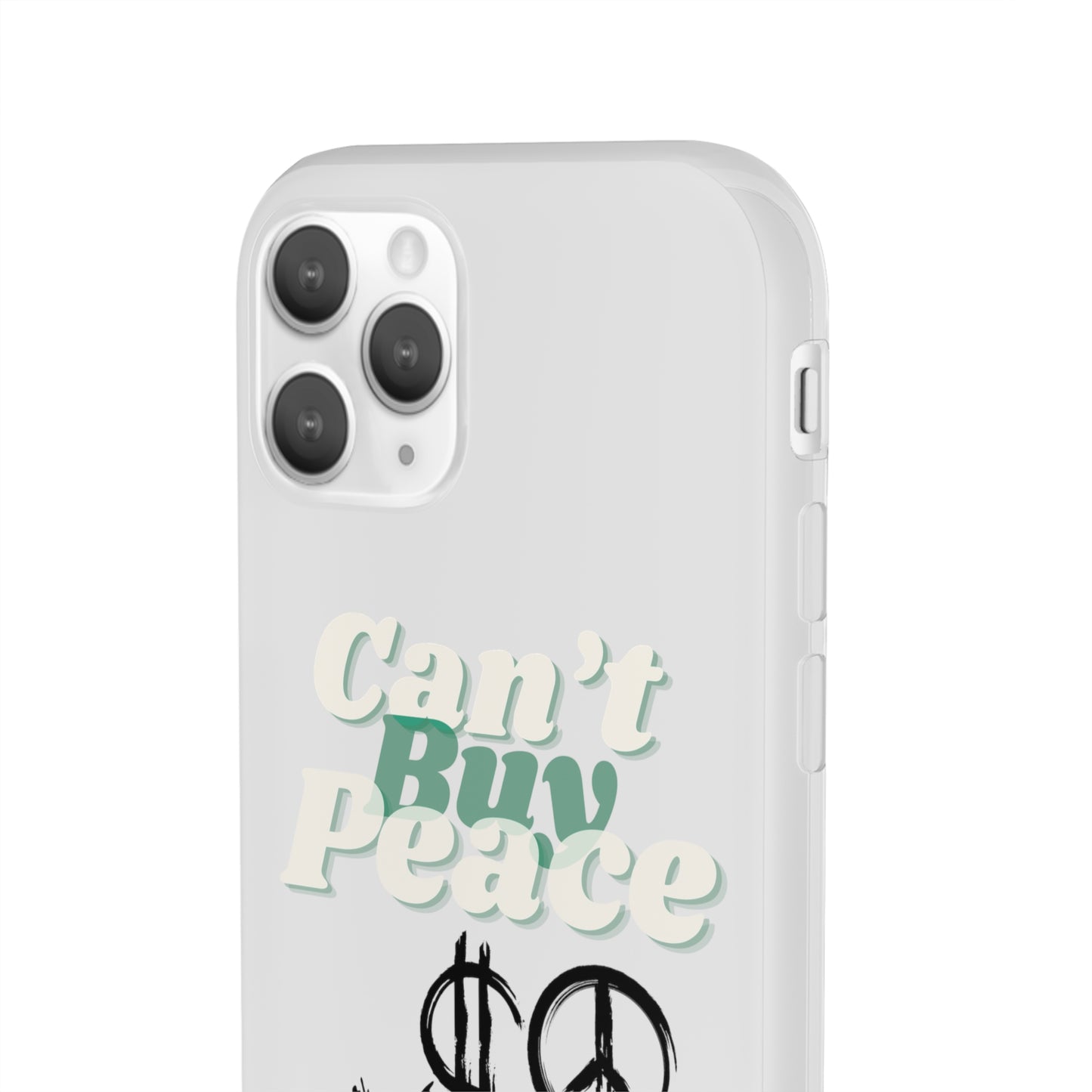 Can’t Buy Peace Line iPhone Case