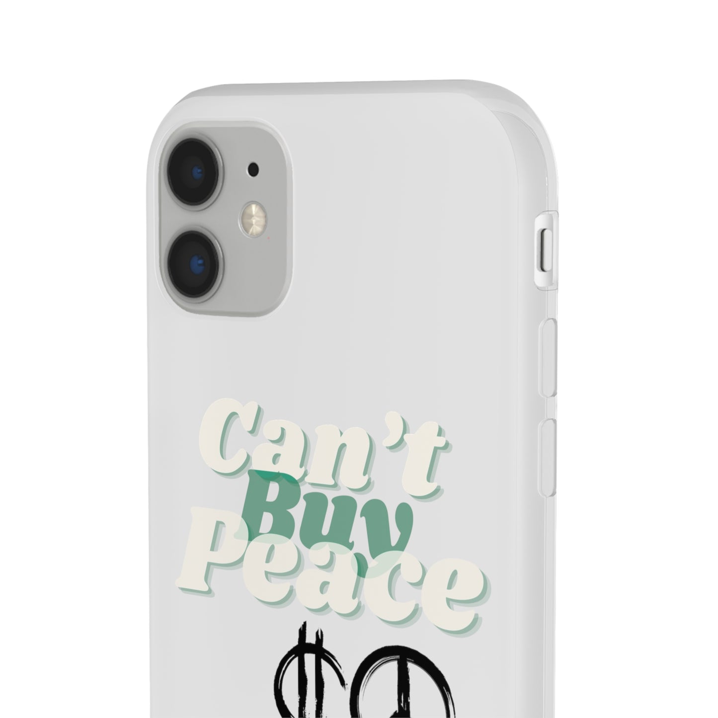 Can’t Buy Peace Line iPhone Case